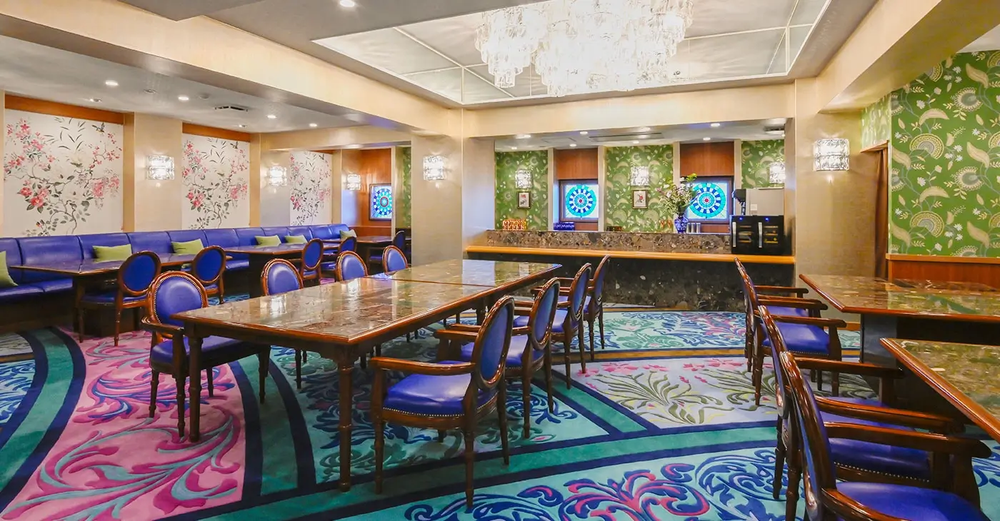 写真：レストラン店内