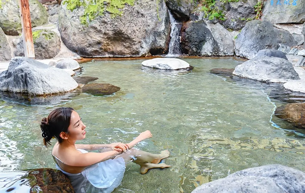 写真：露天風呂