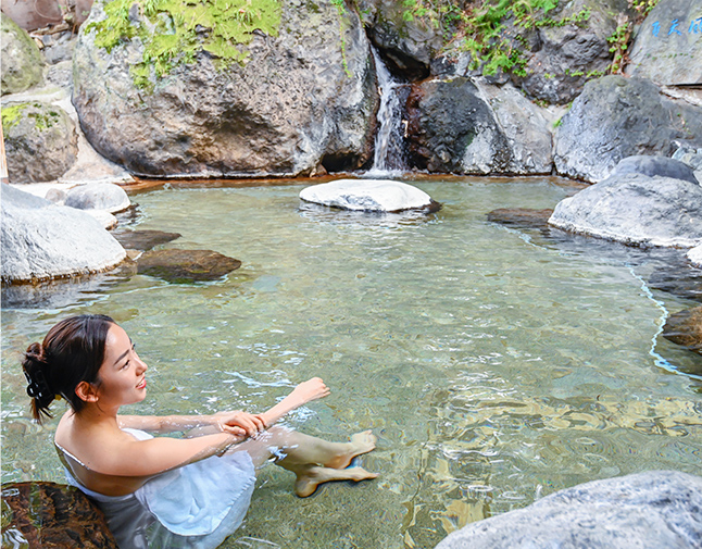 画像：温泉